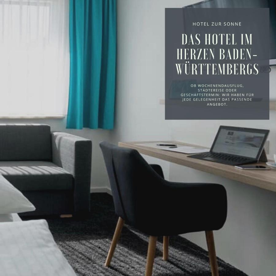 Hotel Zur Sonne Bodelshausen Exteriör bild